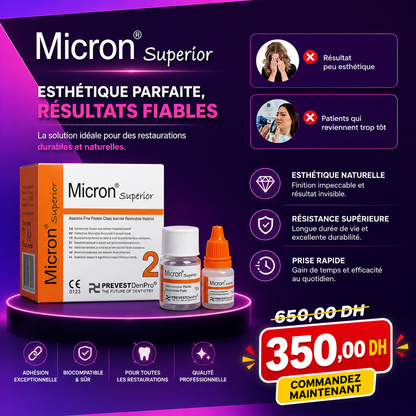 Pack Micron Duo : Fixation Forte, Protection Optimale & Résultats Professionnels
