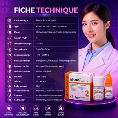 Pack Micron Duo : Fixation Forte, Protection Optimale & Résultats Professionnels